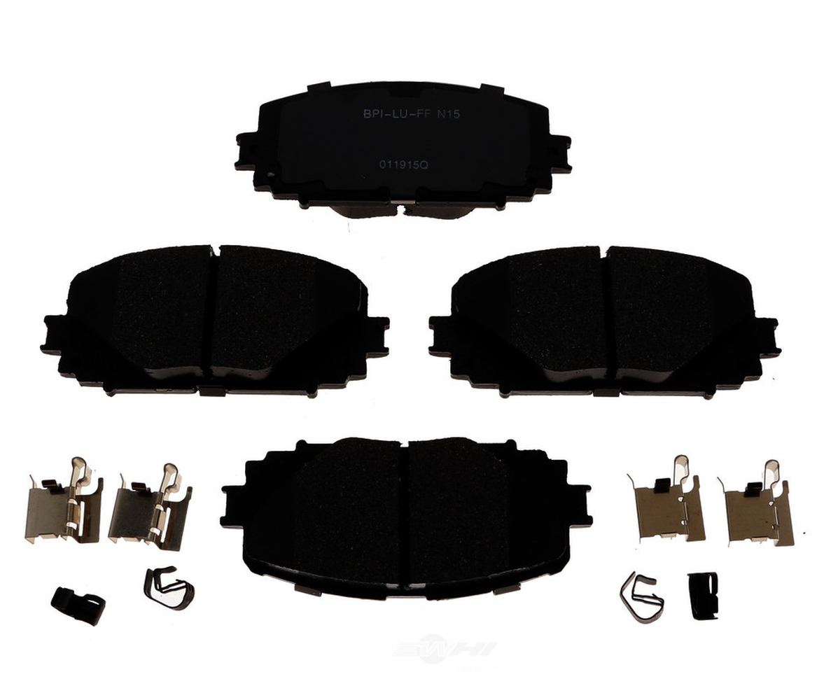 Raybestos MGD1628CH Reliant Brake Pad Set, 1 Pack Fits select: 2012-2015 TOYOTA YARIS, 2017-2018 TOYOTA YARIS L/LE/SE