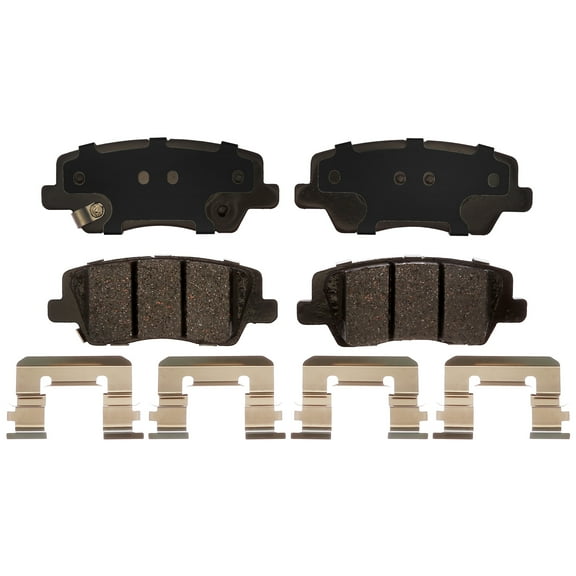 Raybestos MGD1659CH R-Line; Ceramic Disc Brake Pad Set Fits select: 2013-2016 CADILLAC ATS, 2015 CADILLAC CTS
