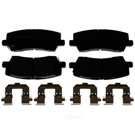 Raybestos MGD1793CH Reliant Brake Pad Set, 1 Pack Fits select: 2015-2017,2018 FORD MUSTANG