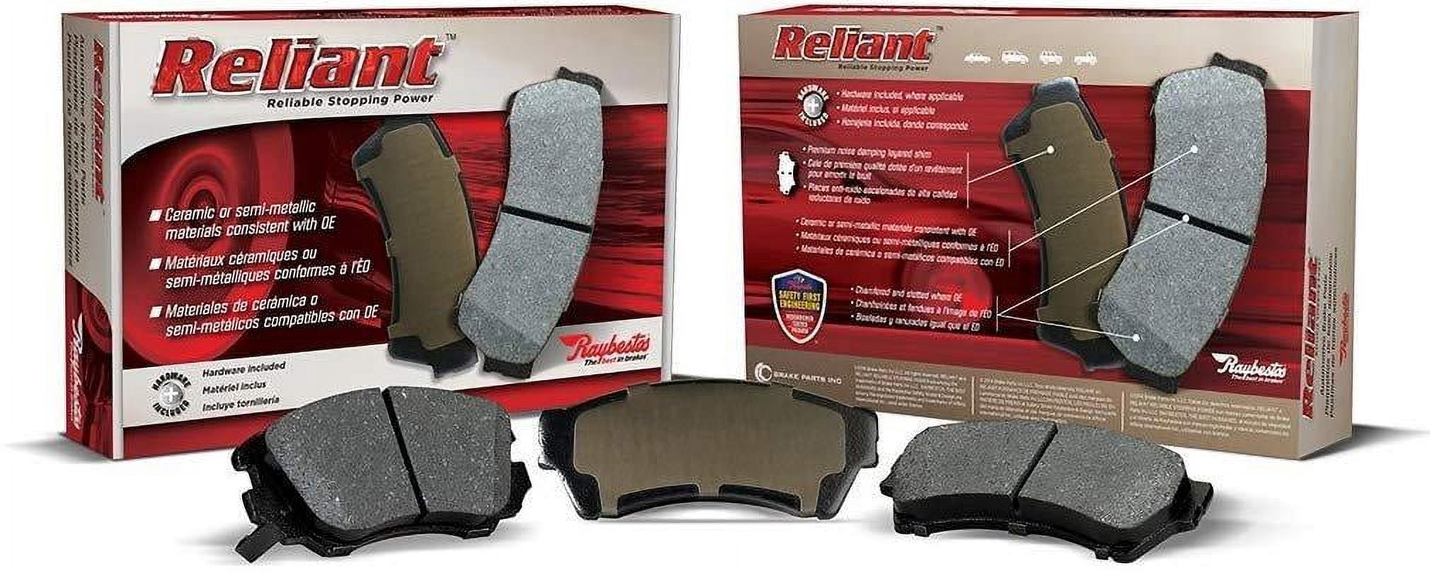 Raybestos MGD207M Reliant Brake Pad Set, 1 Pack Fits select: 1993 TOYOTA PICKUP 1/2 TON SHORT WHEELBASE, 1984-1988 TOYOTA PICKUP