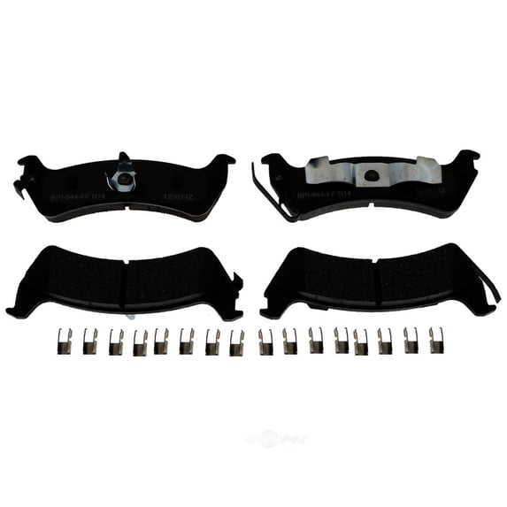 Raybestos MGD666MH Reliant Brake Pad Set Fits select: 1997-1998 JEEP WRANGLER / TJ, 1994-1998 JEEP GRAND CHEROKEE