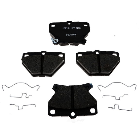 Raybestos MGD823CH Reliant Brake Pad Set, 1 Pack Fits select: 2004-2006 TOYOTA COROLLA, 2003-2008 TOYOTA COROLLA MATRIX