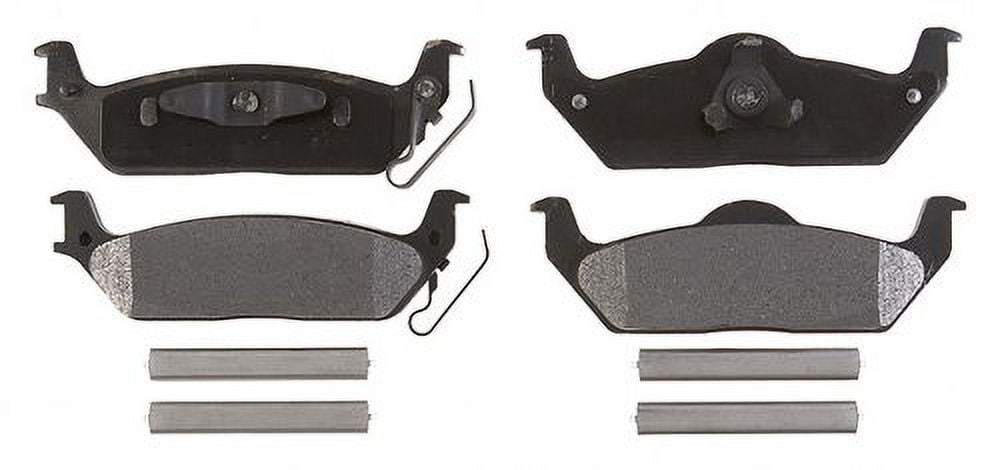 Raybestos PGD1012M Professional Grade Semi-Metallic Disc Brake Pad Set Fits select: 2004-2010,2011 FORD F150