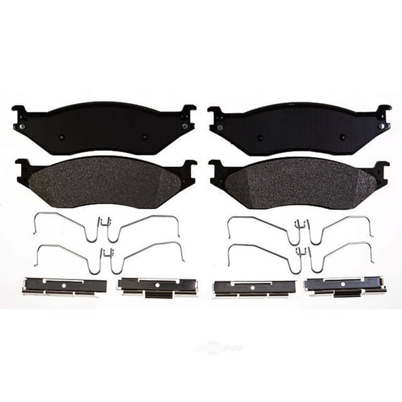 Raybestos PGD1066M Professional Grade Semi-Metallic Disc Brake Pad Set Fits select: 2011-2016 FORD F450