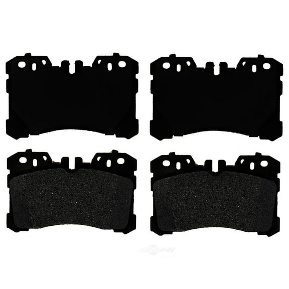 Raybestos PGD1282M Professional Grade Semi-Metallic Disc Brake Pad Set Fits select: 2007-2012 LEXUS LS, 2013 LEXUS LS 460