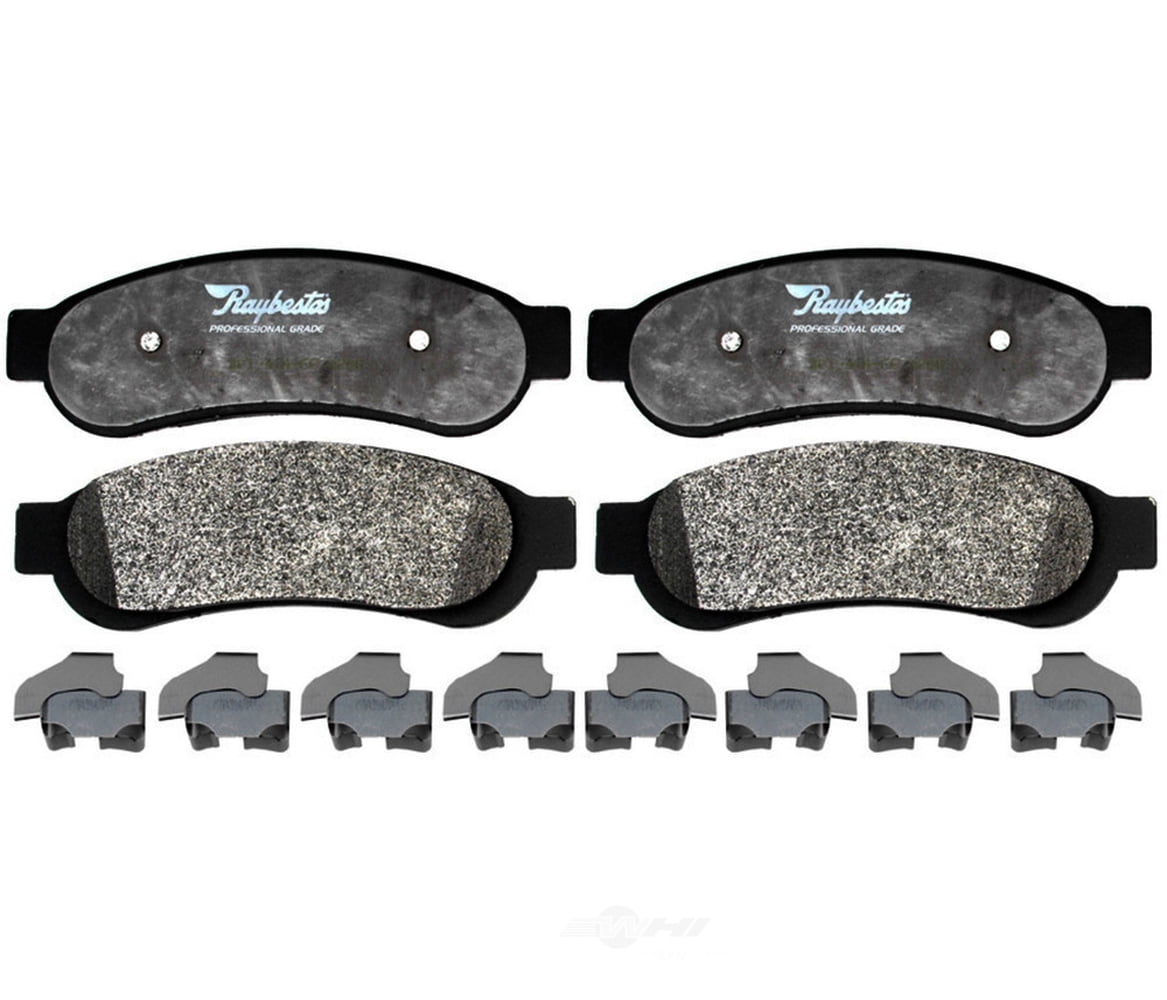 Raybestos PGD1334M Professional Grade Semi-Metallic Disc Brake Pad Set Fits select: 2008-2012 FORD F250, 2008-2012 FORD F350