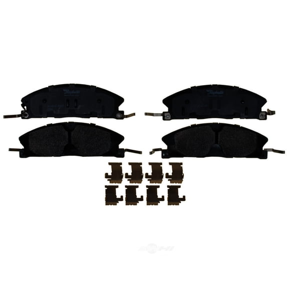 Raybestos PGD1611AM Professional Grade Semi-Metallic Disc Brake Pad Set Fits select: 2013-2014 FORD EXPLORER, 2015-2019 FORD EXPLORER XLT