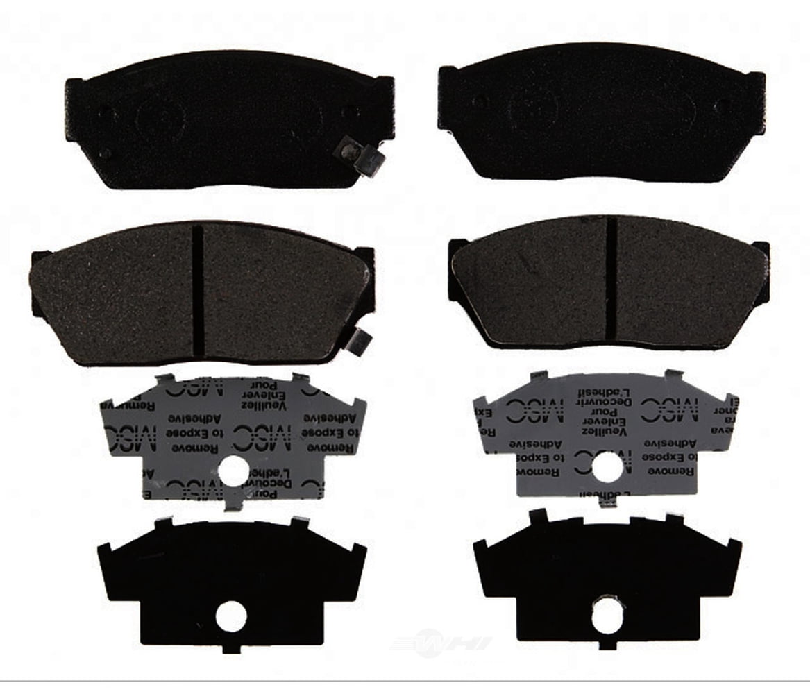 Raybestos PGD276M Professional Grade Semi-Metallic Disc Brake Pad Set Fits select: 1987 HONDA CIVIC 1.5, 1986 HONDA CIVIC