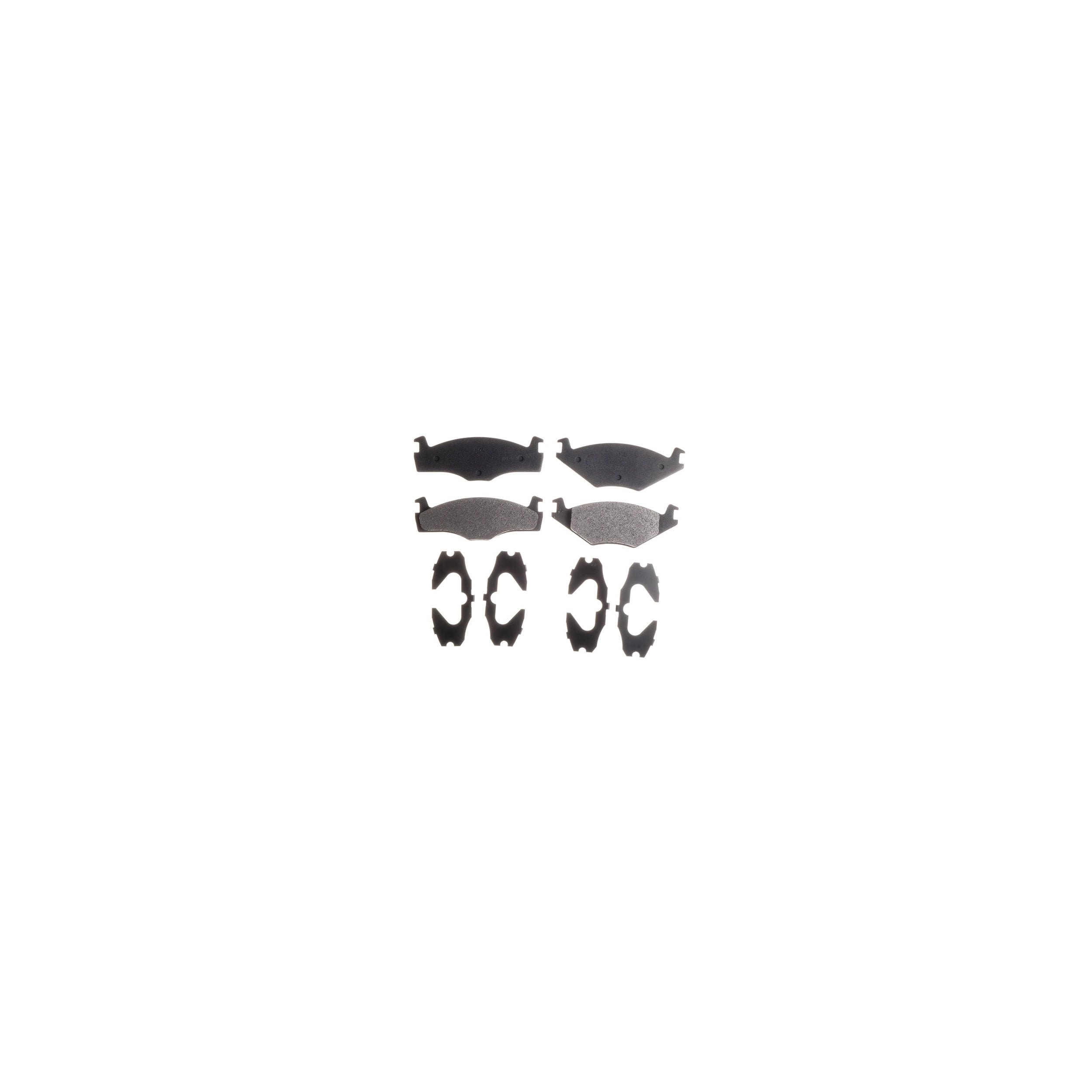 Raybestos PGD280DM Element3 Metallic Brake Pad Set, Front Brake, Fit for Volkswagen Models