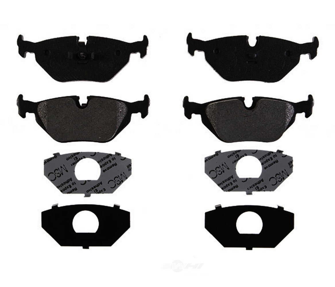Raybestos PGD396M Professional Grade Semi-Metallic Disc Brake Pad Set Fits select: 1996-1997,2000-2001 BMW Z3