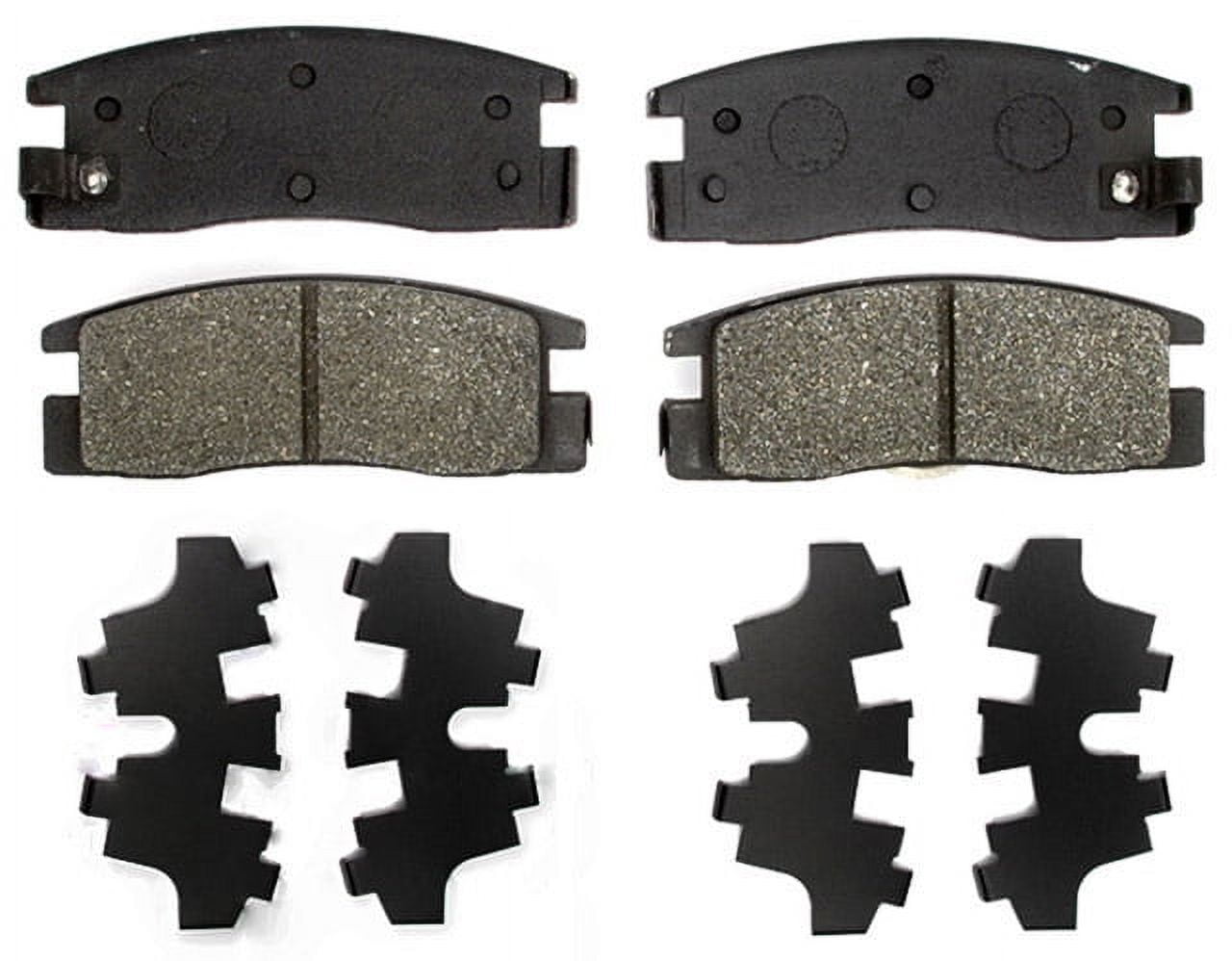 Raybestos PGD398M Professional Grade Semi-Metallic Disc Brake Pad Set