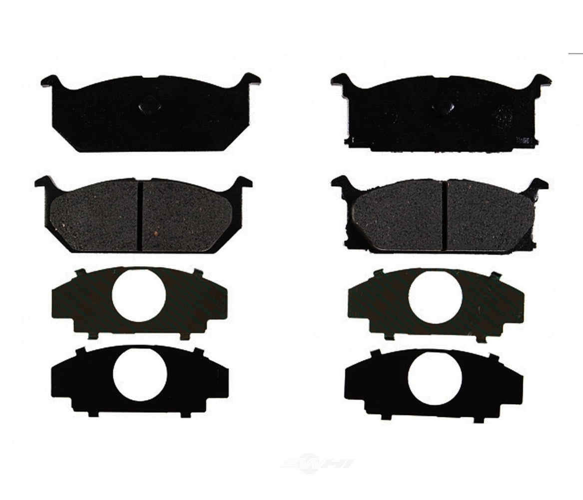Raybestos PGD420M Professional Grade Semi-Metallic Disc Brake Pad Set Fits select: 1989-1994 GEO METRO