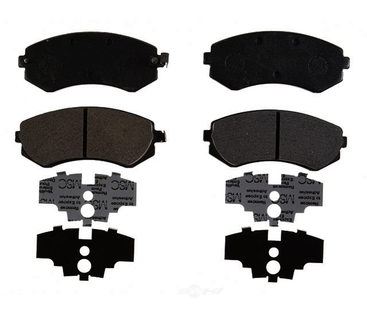 Raybestos PGD422M Professional Grade Semi-Metallic Disc Brake Pad Set Fits select: 1989-1996 NISSAN 240SX