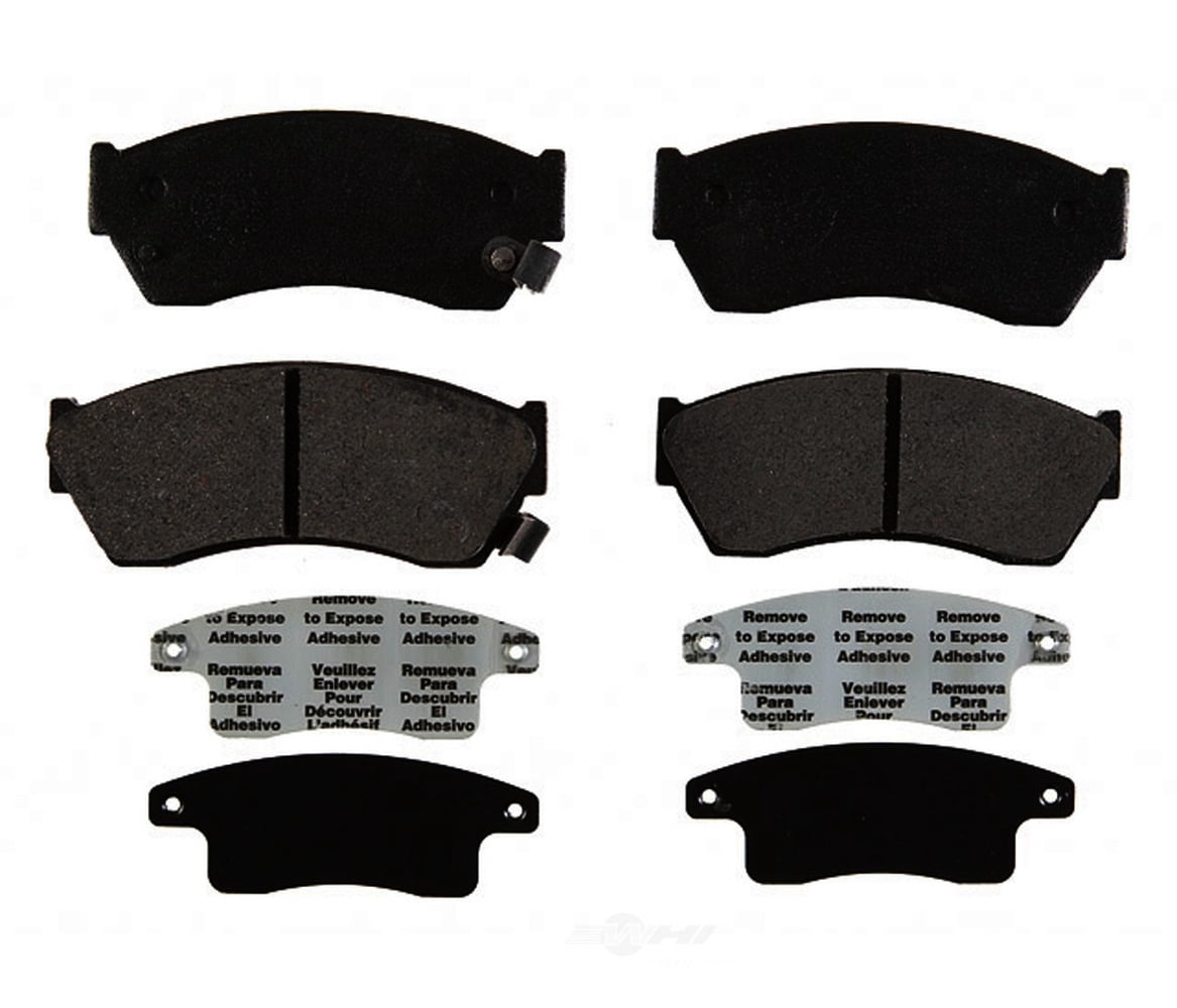 Raybestos PGD451M Professional Grade Semi-Metallic Disc Brake Pad Set Fits select: 1989-1997 GEO METRO, 1998-2001 CHEVROLET METRO