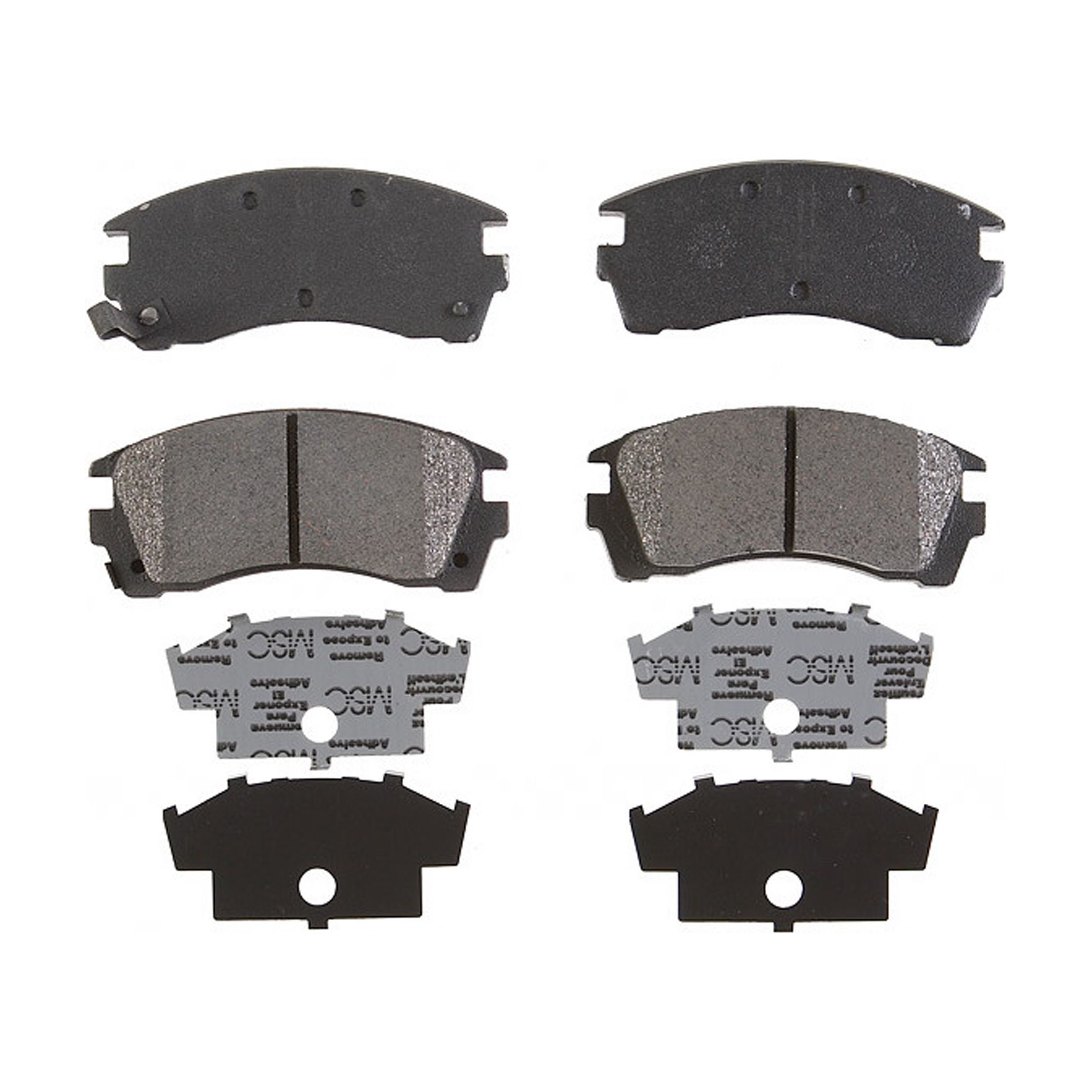 Raybestos PGD509M Professional Grade Semi-Metallic Disc Brake Pad Set Fits select: 1991-1994 NISSAN SENTRA, 1991-1993 NISSAN NX