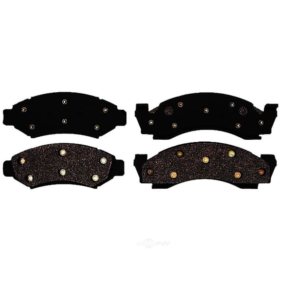 Raybestos PGD50M Grade Semi-Metallic Disc Brake Pad, Front Brake, Fit for 1986-1975 Ford F-150 Models