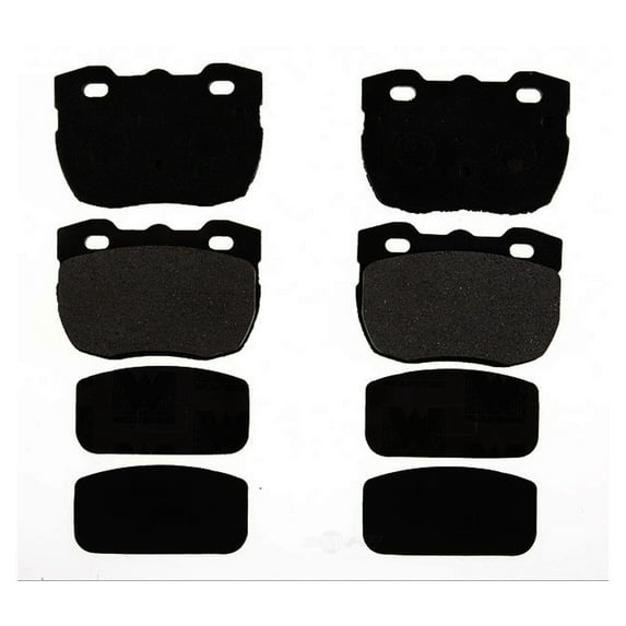 Raybestos PGD520AM Professional Grade Semi-Metallic Disc Brake Pad Set Fits select: 1999 LAND ROVER DISCOVERY II, 1994-1998 LAND ROVER DISCOVERY