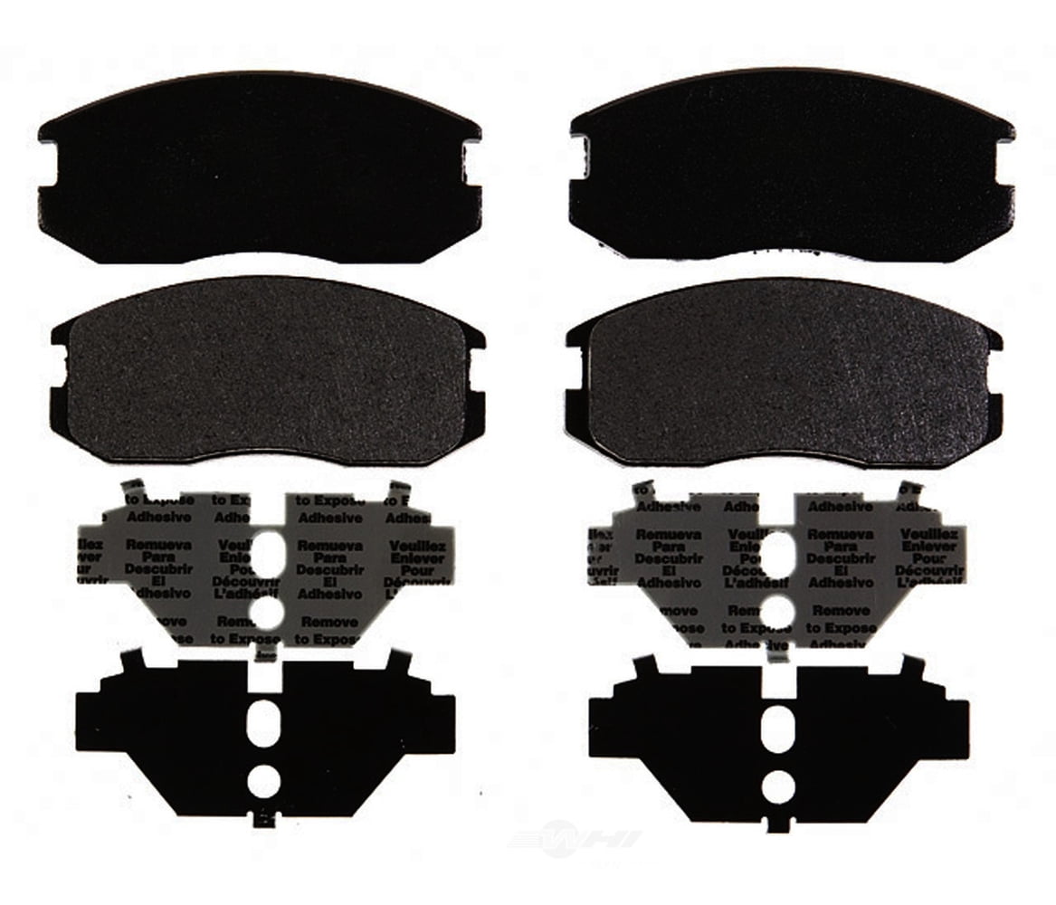 Raybestos PGD535M Professional Grade Semi-Metallic Disc Brake Pad Set Fits select: 1991-1992 MITSUBISHI MIRAGE, 1991-1992 EAGLE SUMMIT