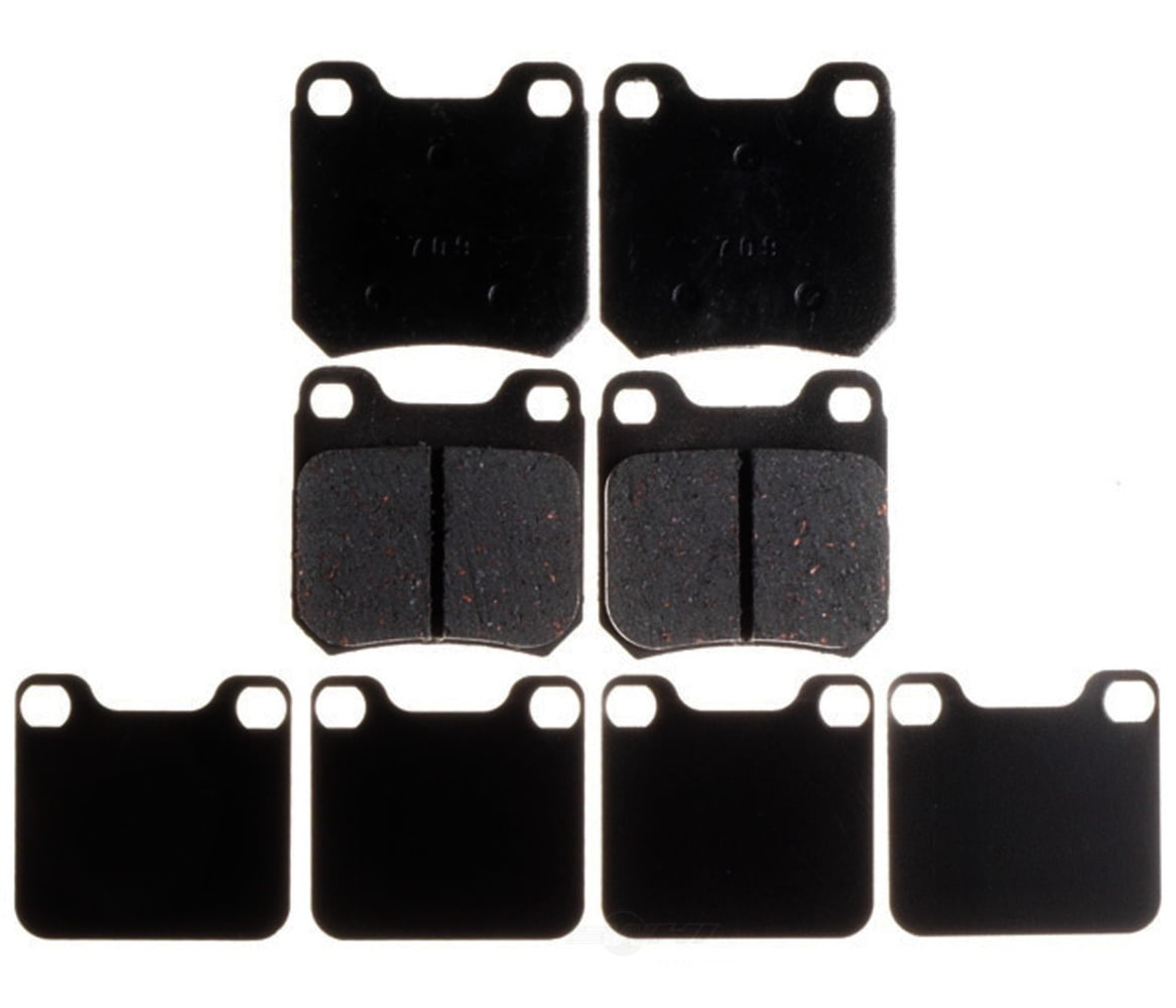 Raybestos PGD709AC Professional Grade Ceramic Disc Brake Pad Set Fits select: 2001-2003 SATURN L200, 2001-2004 SATURN LW300