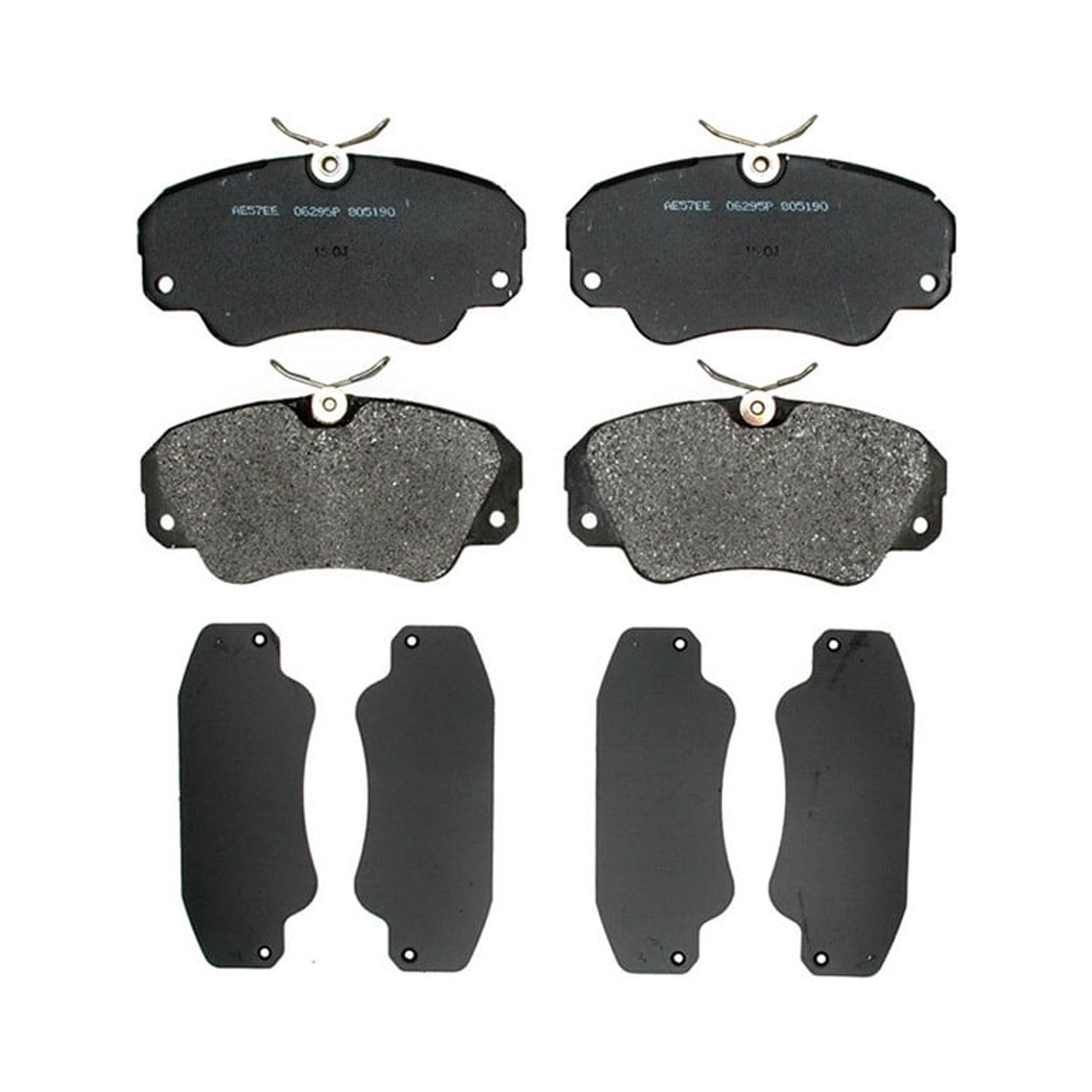 Raybestos PGD720M Professional Grade Semi-Metallic Disc Brake Pad Set Fits select: 1997-2001 CADILLAC CATERA