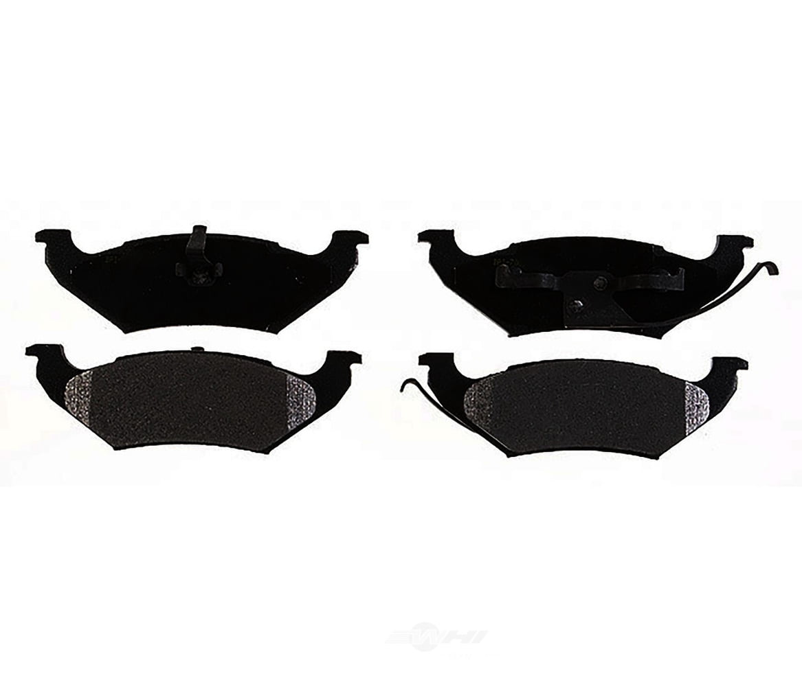 Raybestos PGD751M Professional Grade Semi-Metallic Disc Brake Pad Set Fits select: 1997-2000 DODGE GRAND CARAVAN, 1997-2000 CHRYSLER TOWN & COUNTRY