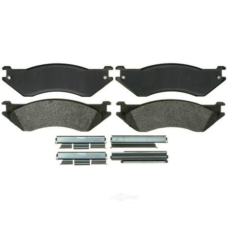 Raybestos PGD758M Professional Grade Semi-Metallic Disc Brake Pad Set Fits select: 2000 DODGE RAM 1500, 1999 DODGE RAM VAN