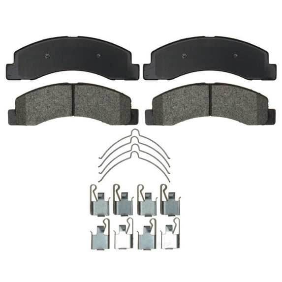 Raybestos PGD824M Professional Grade Semi-Metallic Disc Brake Pad Set Fits select: 1999-2004 FORD F250, 1999-2004 FORD F350