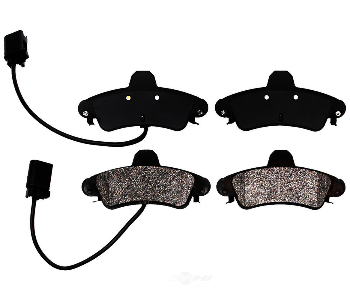 Raybestos PGD899AM Professional Grade Semi-Metallic Disc Brake Pad Set Fits select: 1999-2002 MERCURY COUGAR