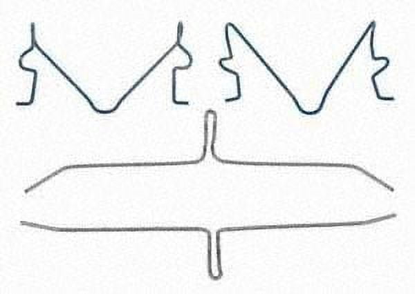 Raybestos R-Line Disc Brake Hardware Kit, H15730A Fits select: 1989-1995 TOYOTA PICKUP, 1989-1991 TOYOTA 4RUNNER