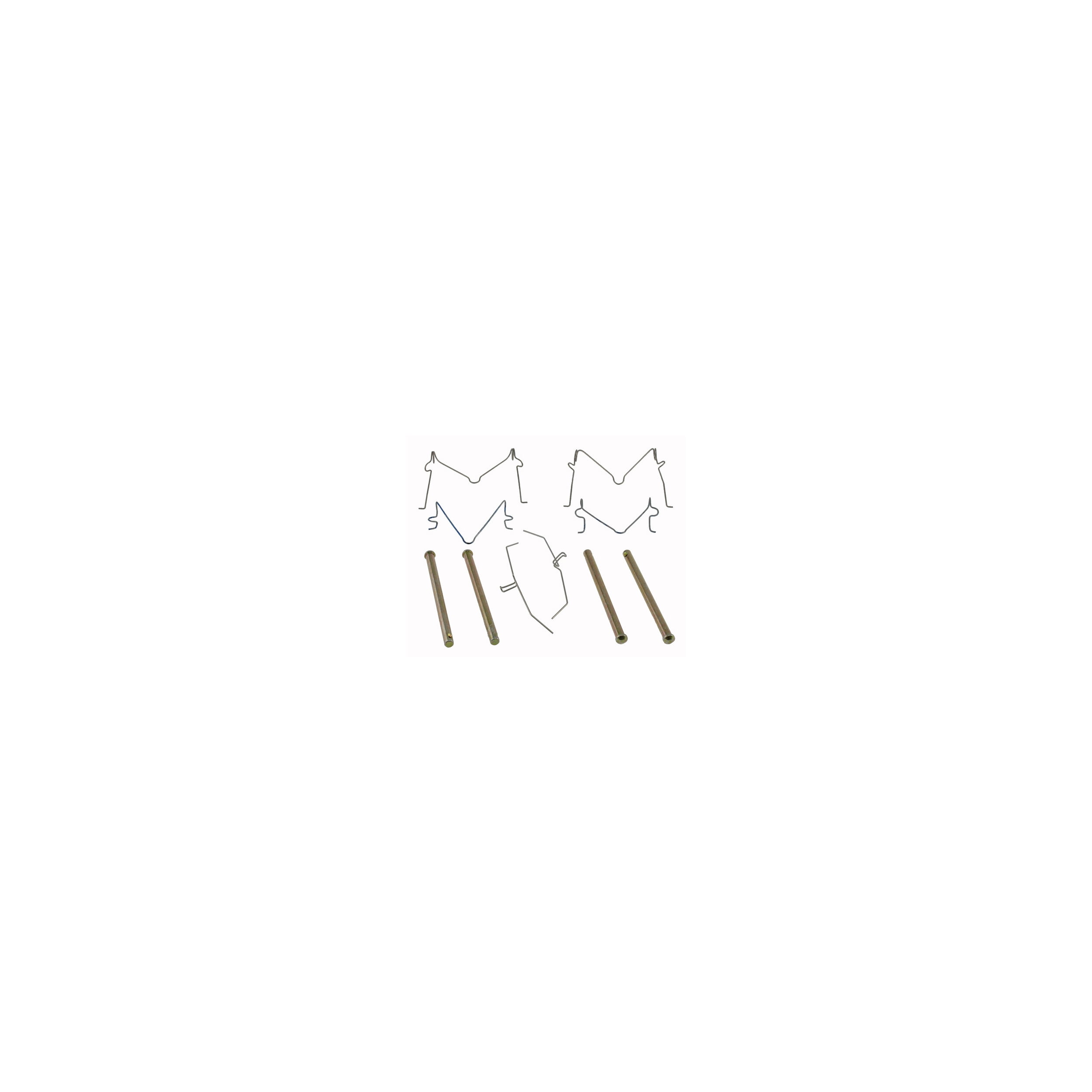 Raybestos R-Line Disc Brake Hardware Kit, H18033A Fits select: 1986-1991,1993-1994 MAZDA RX7