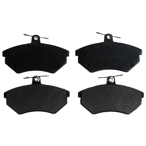 Raybestos R-Line Semi-Metallic Brake Pads Fits select: 1990-1994 VOLKSWAGEN CORRADO, 1993-1995 VOLKSWAGEN PASSAT