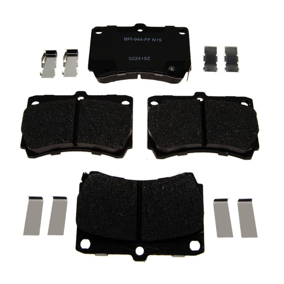 Raybestos R-Line Semi-Metallic Brake Pads Fits select: 1991-1993 FORD ESCORT, 1990-1998 MAZDA PROTEGE