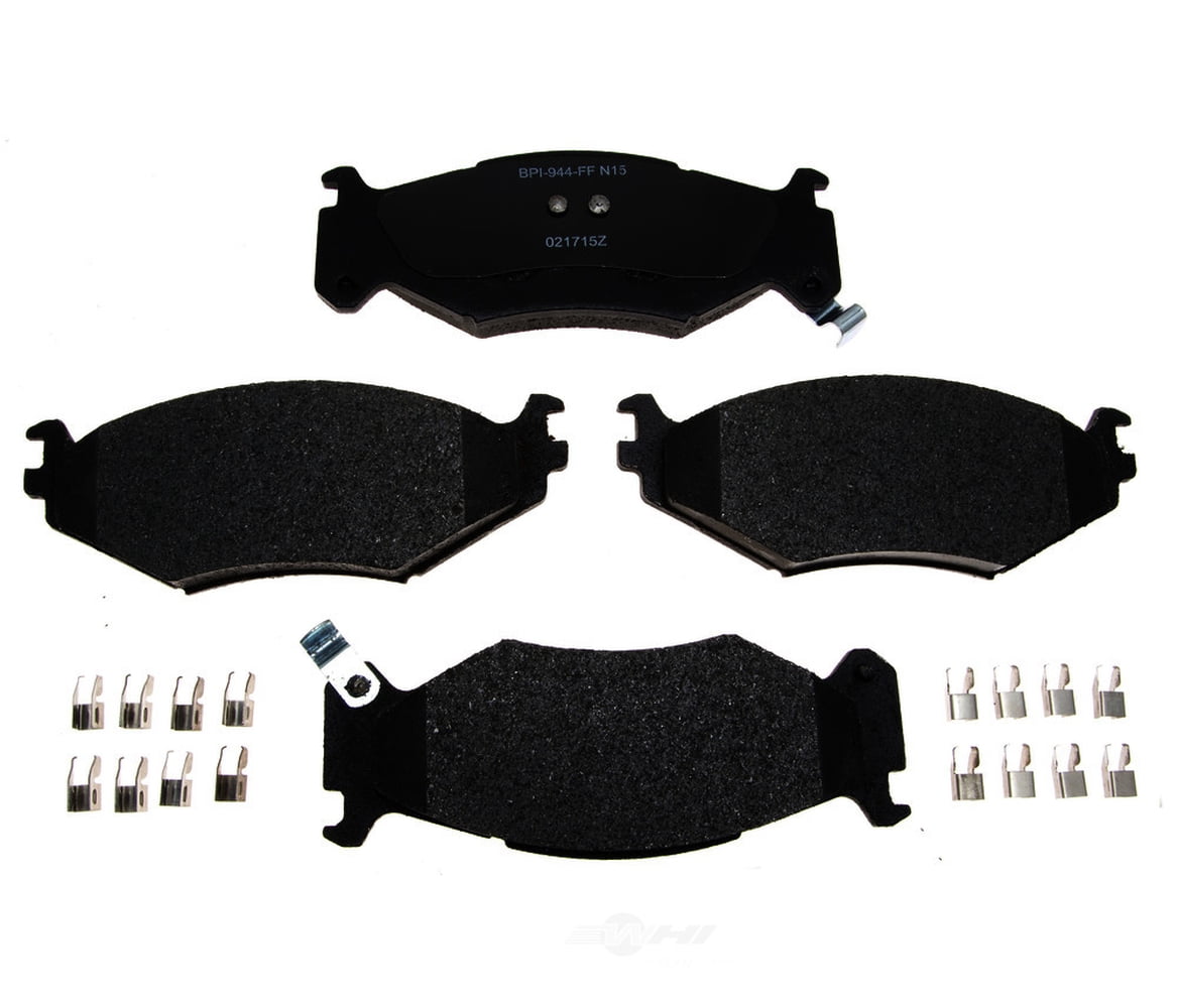 Raybestos R-Line Semi-Metallic Brake Pads Fits select: 1991-1995 CHRYSLER LEBARON, 1991-1994 DODGE GRAND CARAVAN