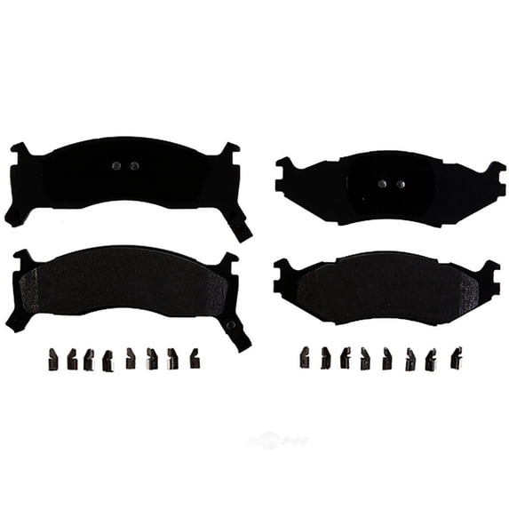 Raybestos R-Line Semi-Metallic Brake Pads Fits select: 1991-1995 CHRYSLER LEBARON, 1991-1995 DODGE CARAVAN