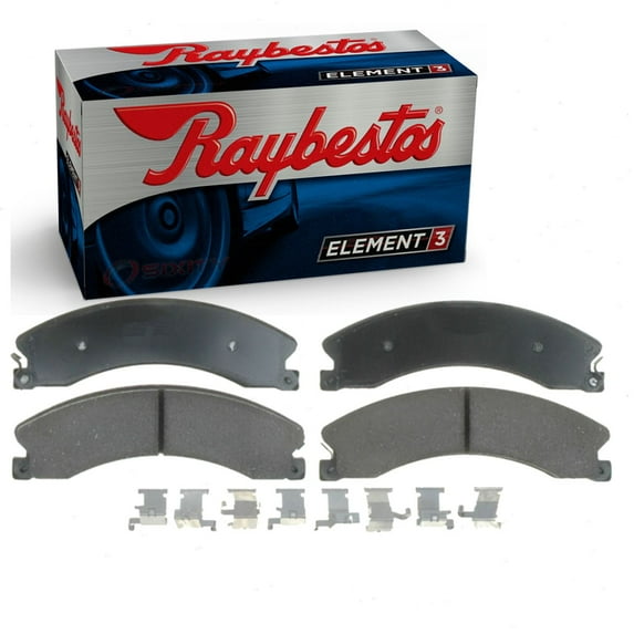Raybestos Rear Element3 Disc Brake Pad Set compatible with GMC Sierra 2500 HD 2011-2019