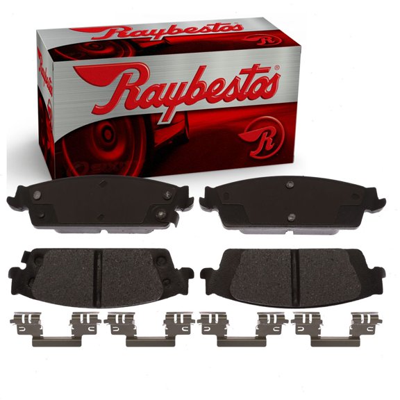 Raybestos Rear R-Line Disc Brake Pad Set compatible with Chevrolet Silverado 1500 LD 2019
