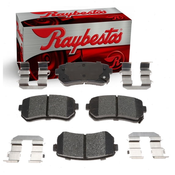 Raybestos Rear R-Line Disc Brake Pad Set compatible with Hyundai Sonata 2015
