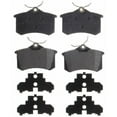 thumbnail image 1 of Raybestos SGD340AM Service Grade Semi-Metallic Disc Brake Pad Set Fits select: 2000-2004,2006 VOLKSWAGEN JETTA, 1 of 3