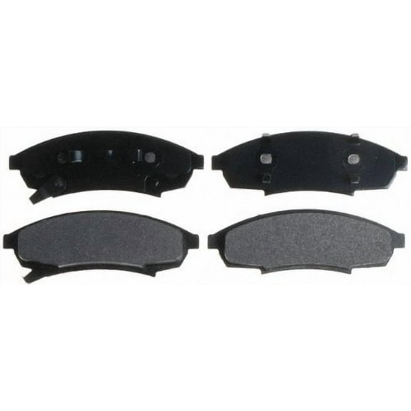 Raybestos SGD376M Service Grade Semi-Metallic Disc Brake Pad Set Fits select: 1990-2001 CHEVROLET LUMINA, 1988-1996 BUICK REGAL