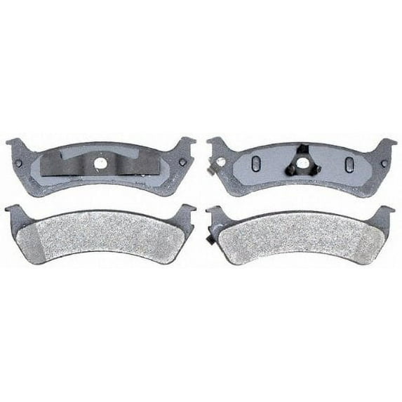 Raybestos SGD667AM Service Grade Semi-Metallic Disc Brake Pad Set Fits select: 2001-2005 FORD EXPLORER SPORT TRAC, 2002-2003 FORD EXPLORER