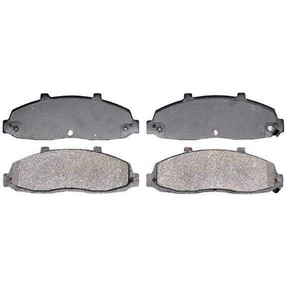 Raybestos SGD679M Service Grade Semi-Metallic Disc Brake Pad Set Fits select: 1997-1998,2002 FORD F150