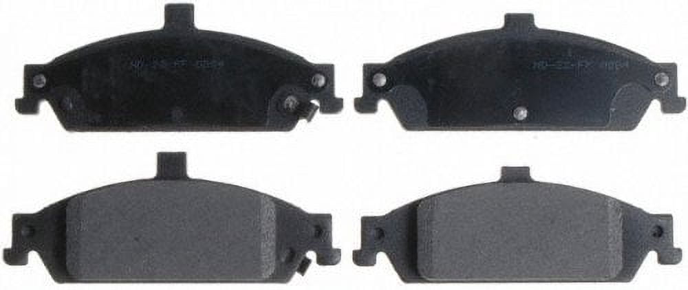 Raybestos SGD727 Service Grade Organic Disc Brake Pad Set Fits select: 1999-2005 PONTIAC GRAND AM, 1997-2003 CHEVROLET MALIBU