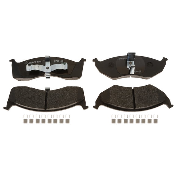 Raybestos SGD730M Service Grade Semi-Metallic Disc Brake Pad Set Fits select: 1996-2000 DODGE GRAND CARAVAN, 1996-2000 CHRYSLER TOWN & COUNTRY
