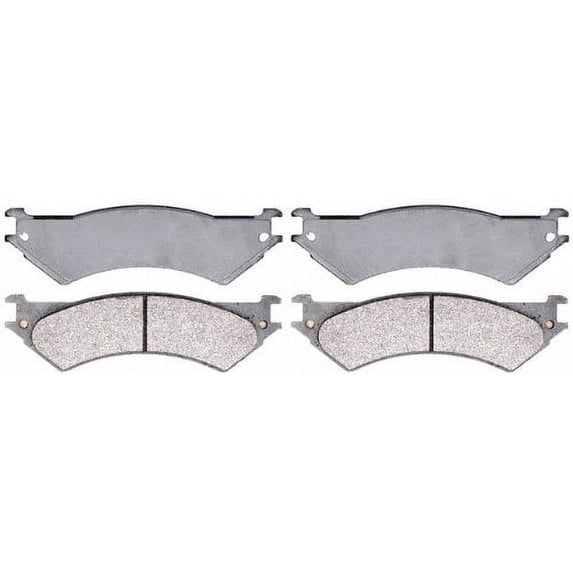 Raybestos SGD802M Service Grade Semi-Metallic Disc Brake Pad Set Fits select: 1998-2007 FORD ECONOLINE