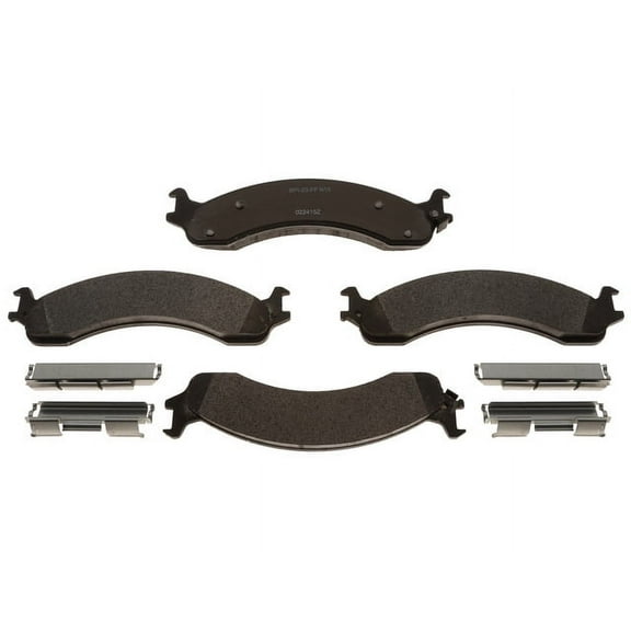 Raybestos SGD821M Service Grade Semi-Metallic Disc Brake Pad Set Fits select: 2000-2002 DODGE RAM 2500, 2000-2002 DODGE RAM 3500