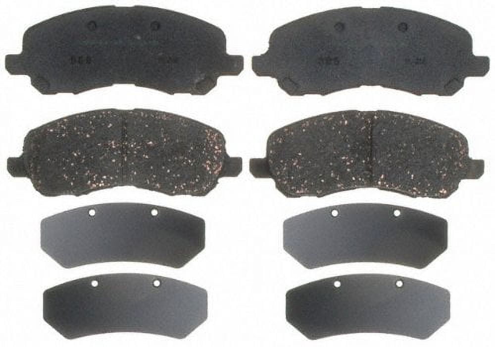 Raybestos SGD866C Service Grade Ceramic Disc Brake Pad Set Fits select: 2007 DODGE CALIBER, 2008 CHRYSLER SEBRING