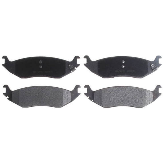 Raybestos SGD898M Service Grade Semi-Metallic Disc Brake Pad Set Fits select: 2002-2004 DODGE RAM 1500, 2004-2006 DODGE DURANGO