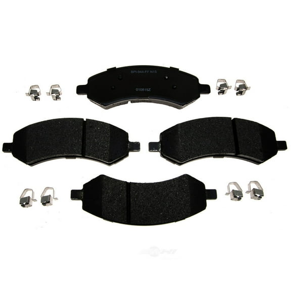 Raybestos SP1084PSH Specialty - Police; Metallic Disc Brake Pad Set Fits select: 2013-2018 RAM 1500, 2007-2012 DODGE RAM 1500