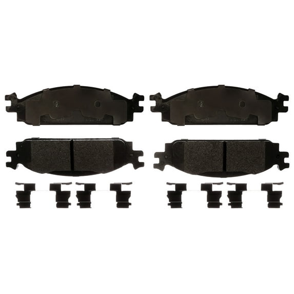 Raybestos SP1376PSH Specialty - Police; Metallic Disc Brake Pad Set Fits select: 2009-2010 LINCOLN MKS