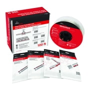 Raychem Electric Heating Cable, 120VAC, 250 ft Length 445259-000